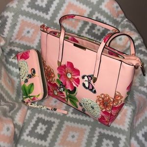 Purse with matching wallet